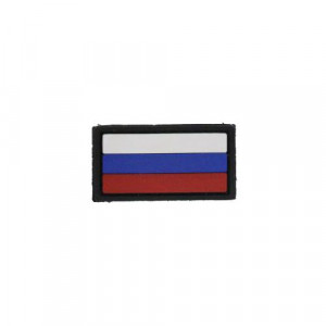 Патч ПВХ Флаг России MINI (25х45 мм)
