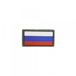 Патч ПВХ Флаг России MINI (25х45 мм)