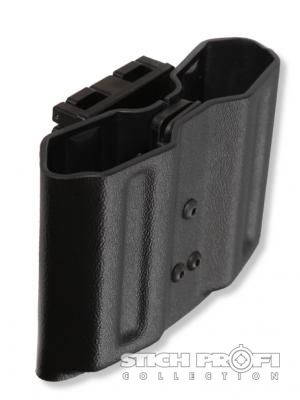 Паучер двойной пластиковый с креплением Tek-Lock (Размер №4) Вектор, Glock 17.