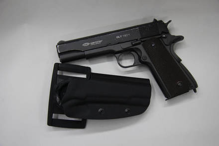 Кобура пластиковая Colt 1911 №24 с быстросъемным креплением