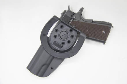 Кобура пластиковая Colt 1911 №24 с быстросъемным креплением