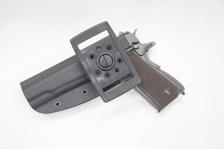 Кобура пластиковая Colt 1911 №24 с быстросъемным креплением