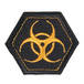 Патч Biohazard (45х52 мм)