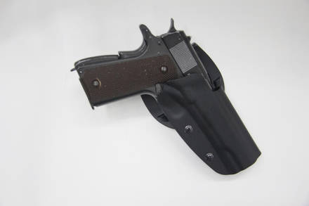 Кобура пластиковая Colt 1911 №24 с быстросъемным креплением